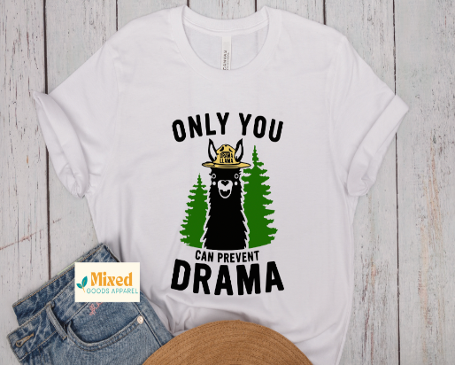 *Only You Can Prevent Drama shirt