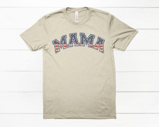 *4th of July Mama (short sleeve and racerback options available)