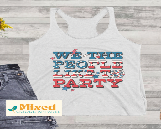 *We the People 4th of July (short sleeve and racerback options available)