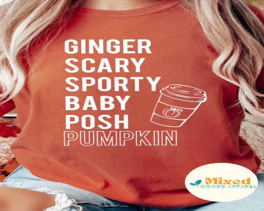 Spice Girls Pumpkin Spice Fall Shirt