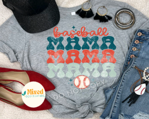 Baseball Mama Shirt